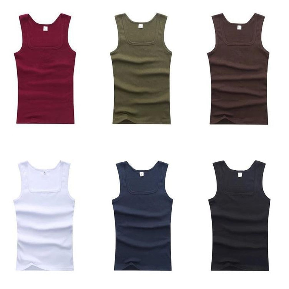 Enkel singlet i flere farger